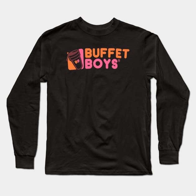 Buffet Boys Long Sleeve T-Shirt by psanchez